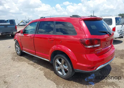 2016 Dodge Journey Crossroad from USA, damaged, VIN 3C4PDCGB4GT164778